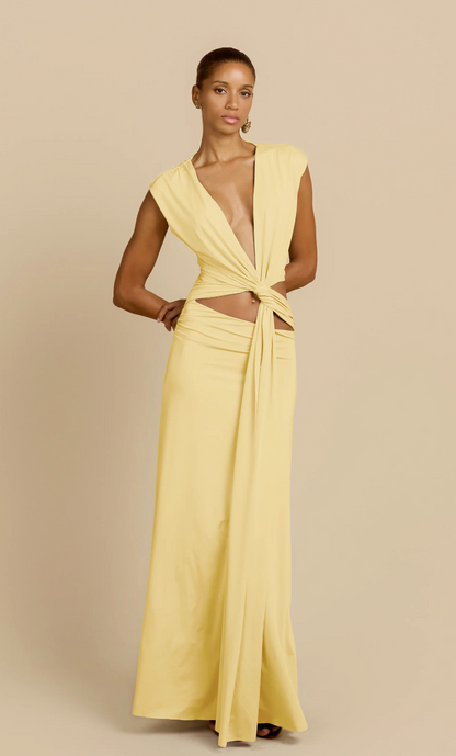 Arcina Ori Jade Dress Lemon