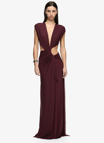 Bec + Bridge Odea Maxi Dress in Plum