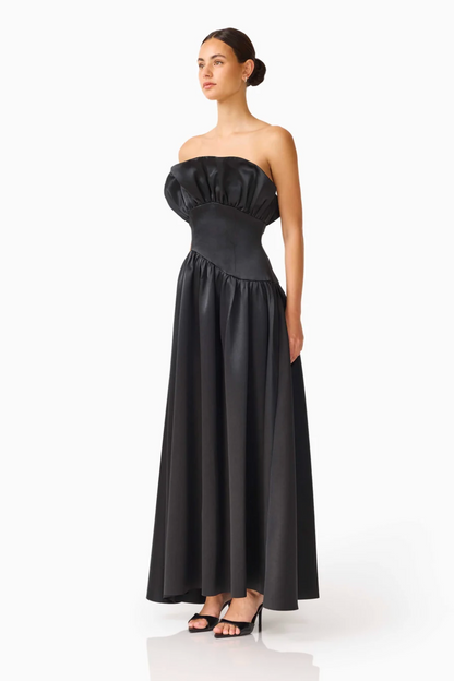 Elliatt Laurel Sleeveless Maxi Dress in Black