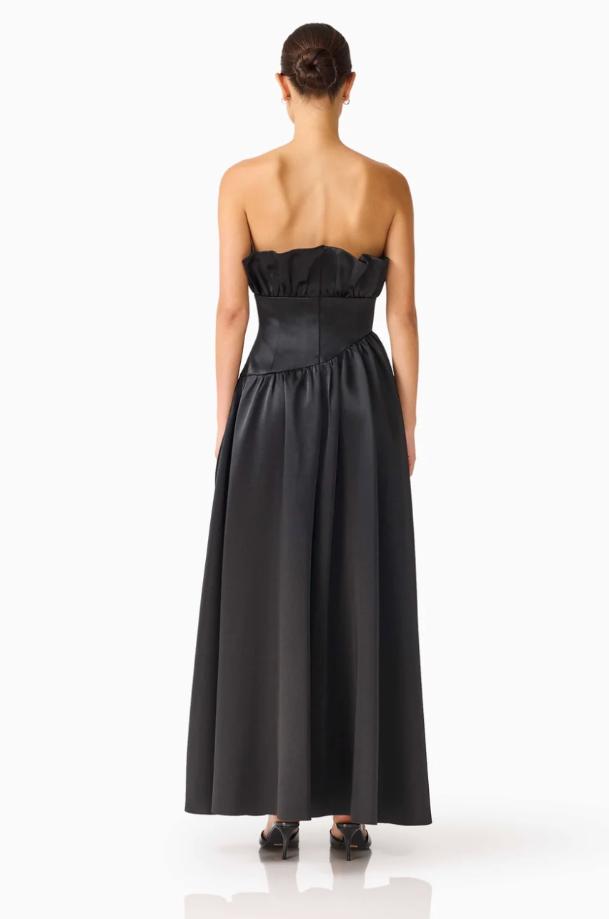 Elliatt Laurel Sleeveless Maxi Dress in Black