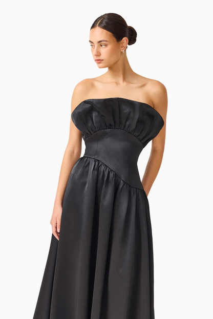 Elliatt Laurel Sleeveless Maxi Dress in Black