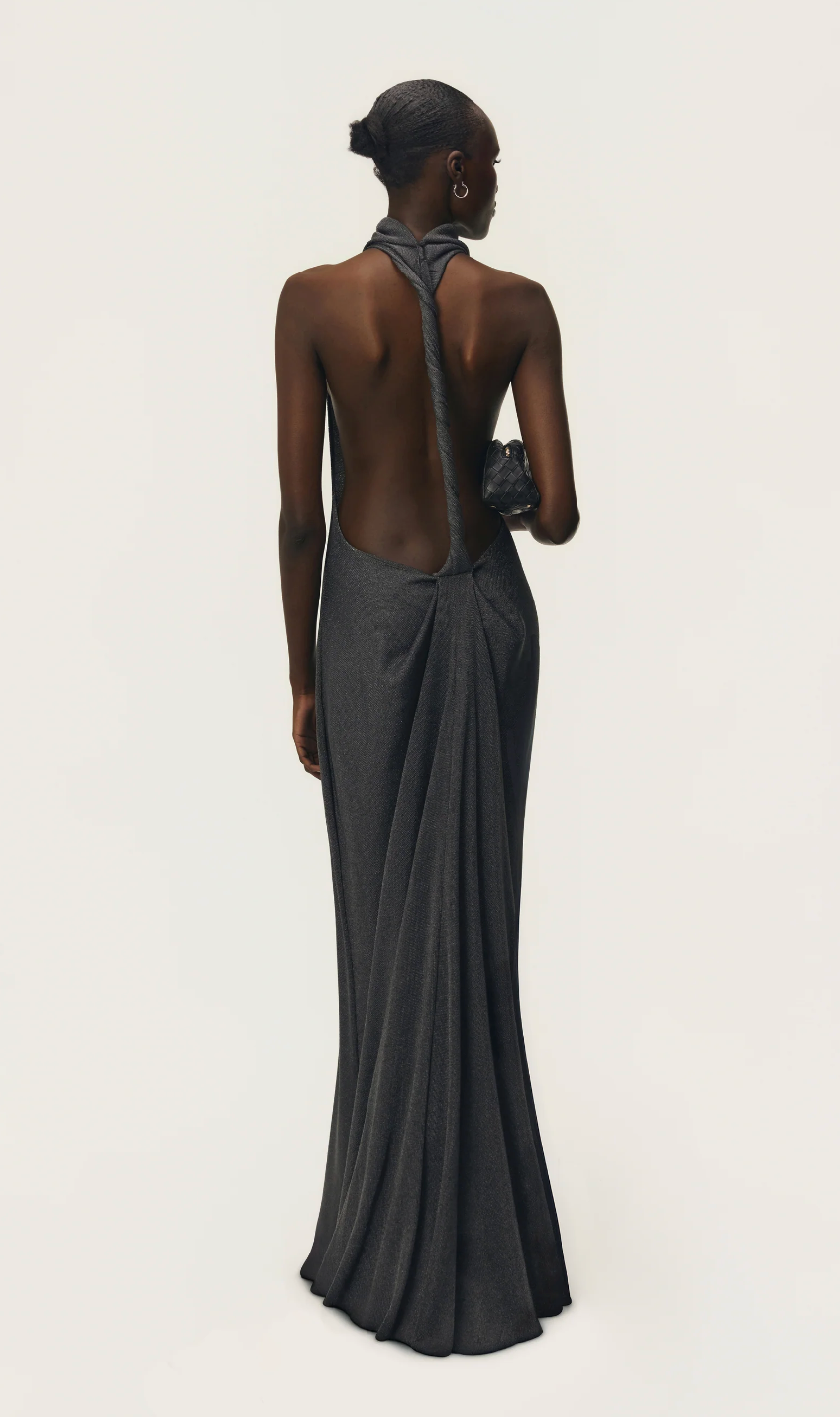 Arcina Ori Romy Dress Chrome Metallic