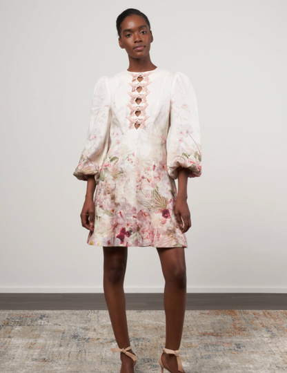 Zimmermann Dancer Hummingbird Mini Dress