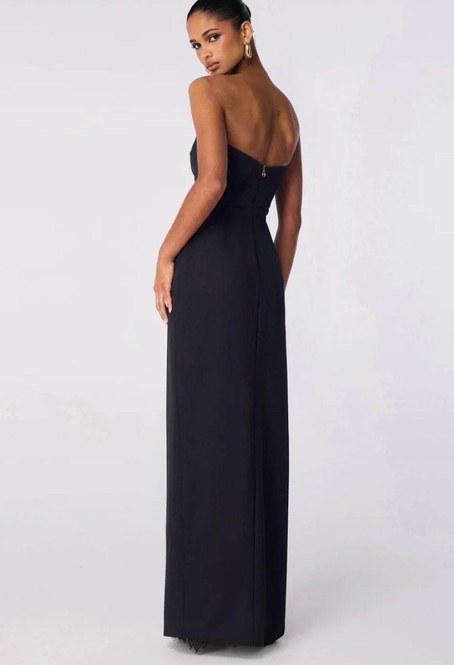 Nookie Palais Strapless Gown In Black