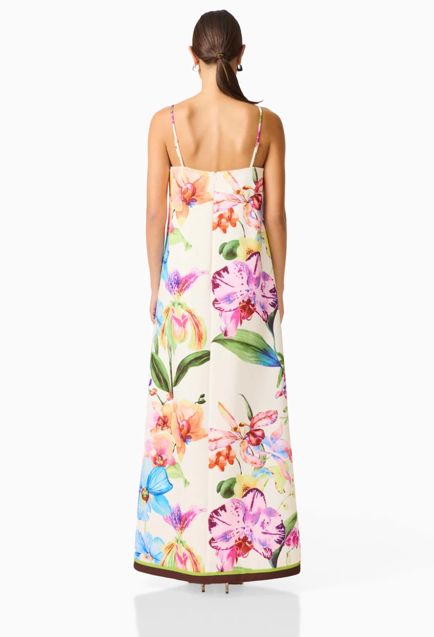 Elliatt Glinda A-Line Maxi Dress in Multi Floral