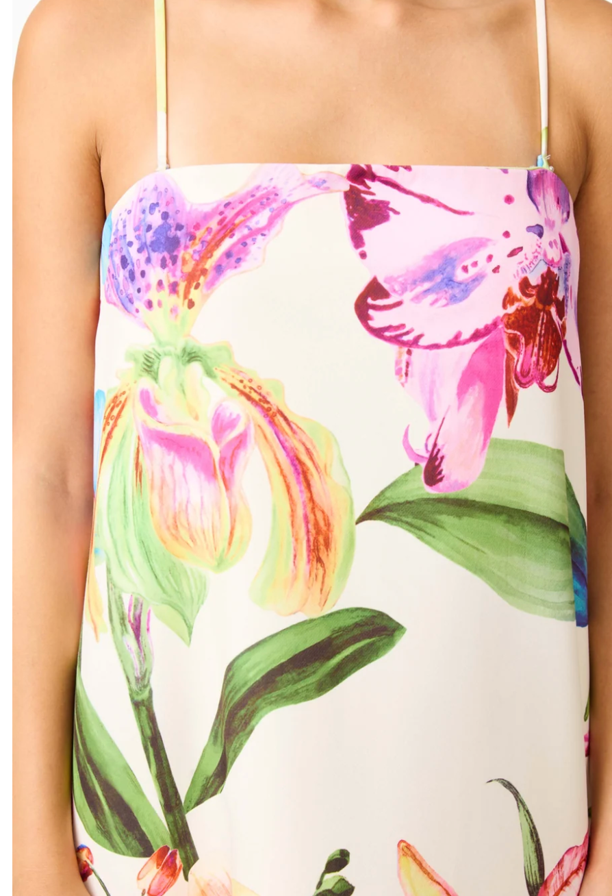 Elliatt Glinda A-Line Maxi Dress in Multi Floral