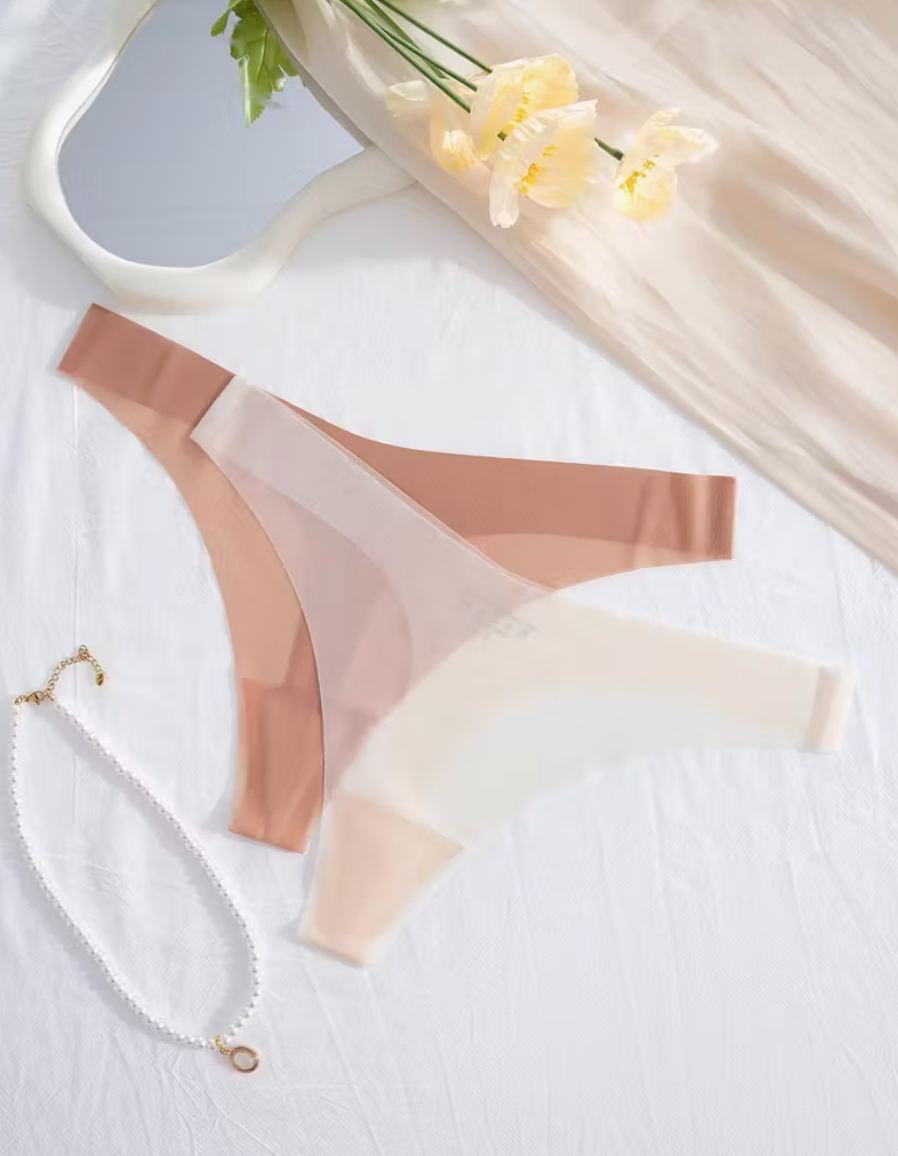 Invisible Seamless Thong - Nude