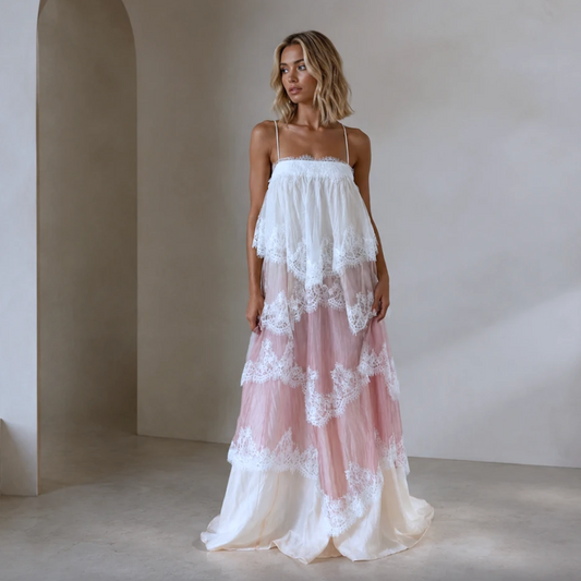 Aje Ophelia lace maxi dress