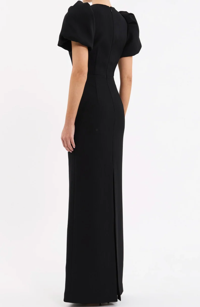 Rebecca Vallance Violetta Puff sleeve gown