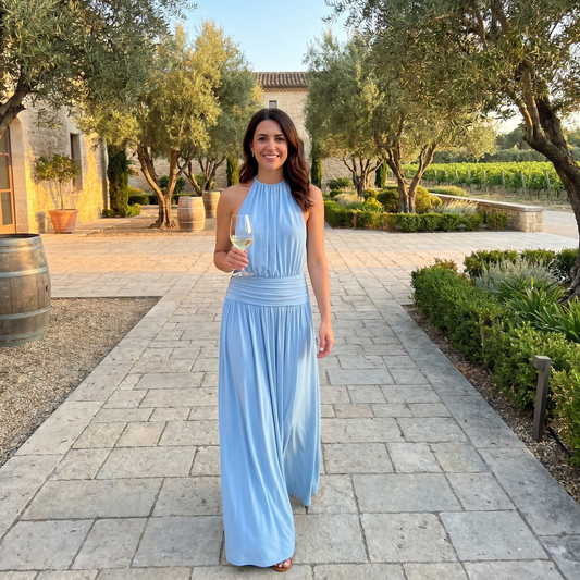 Arcina Ori Santina Dress Sky