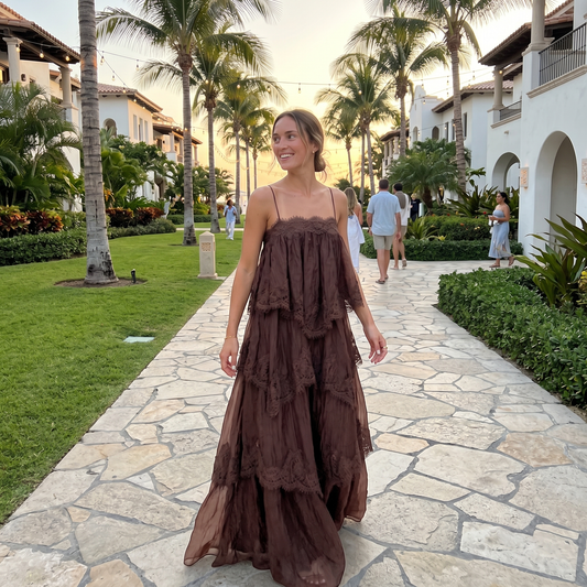 Aje Ophelia Lace Maxi