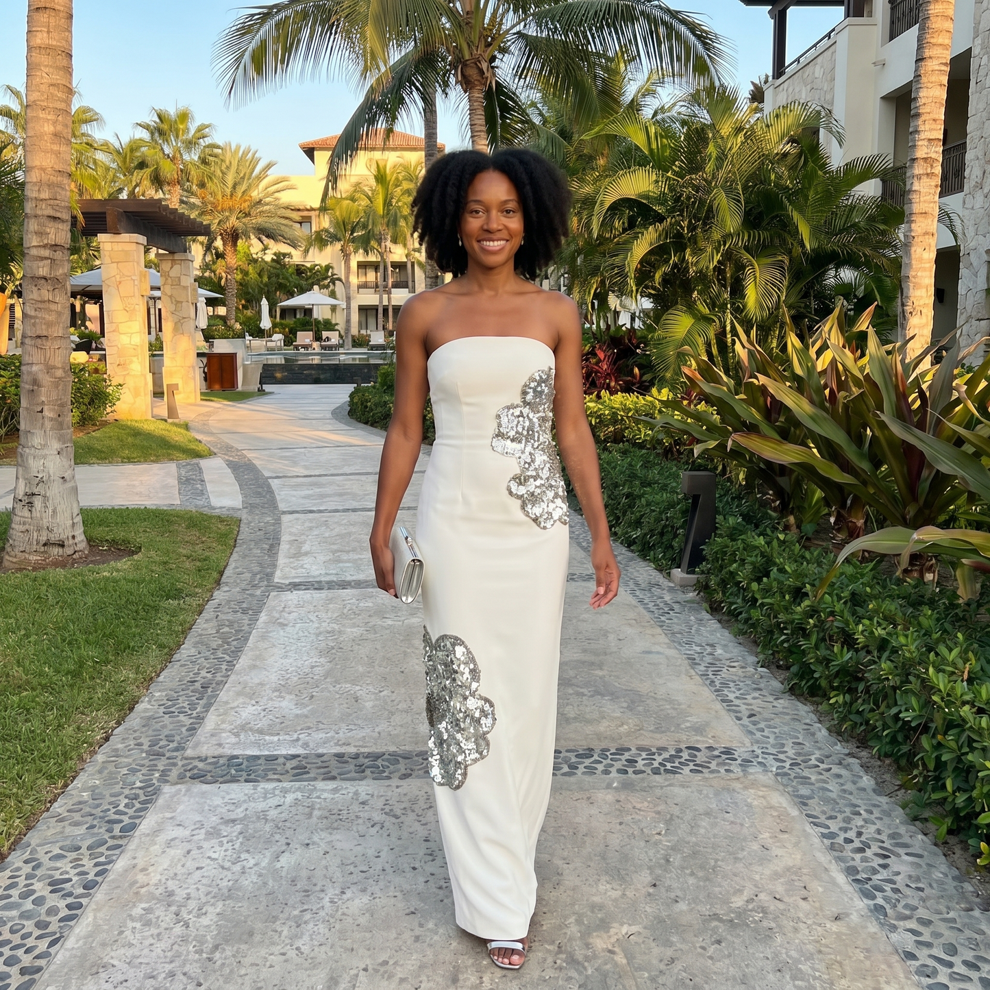 Rebecca Vallance Layana Strapless Gown