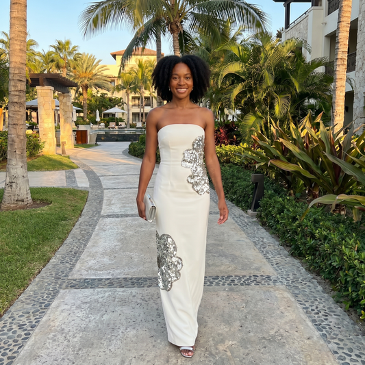 Rebecca Vallance Layana Strapless Gown