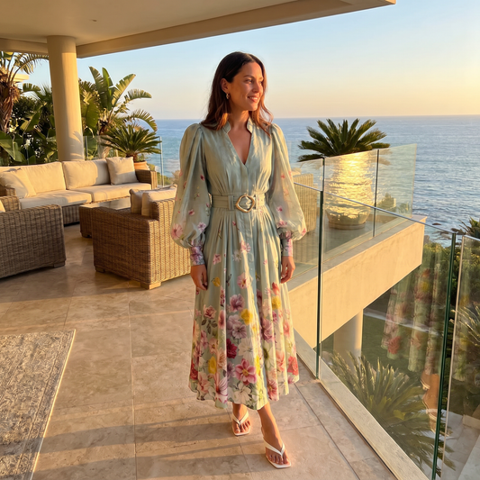 Aje Fleur Shirt Dress