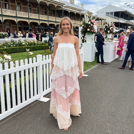 Aje Ophelia lace maxi dress